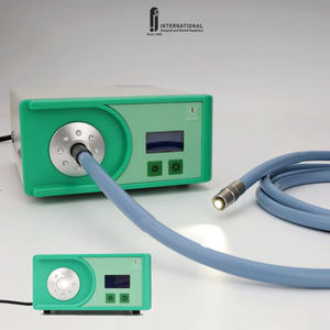 Source lumineuse chirurgicale vétérinaire endoscopique électrique portable en acier inoxydable, instrument médical réutilisable, vente en gros d'usine - Product Image 3
