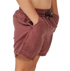 High Quality <b>Vintage</b> Casual <b>Shorts</b> for <b>Men</b> High Street Style Solid Pattern 100% Cotton Acid Wash Custom Embroidery Whole Sale - Product Image 5