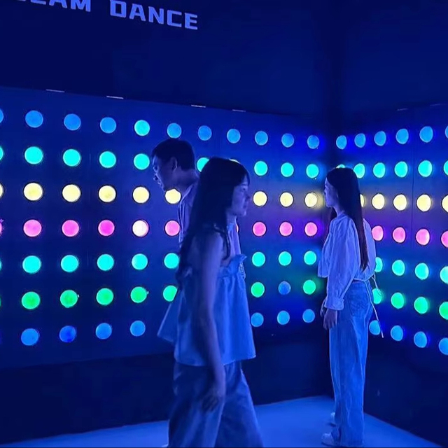 Push LED Light Buttons Touch Sensored Reactive Interactive Active Game Challenge Epistar SMD5050 RGB LEDs 5W IP55 Rated