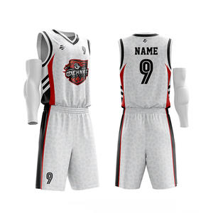 Maillot de basket-ball de haute qualité avec sublimation, vêtements de basket-ball de sport en gros, à prix réduits, vente en gros - Product Image 4