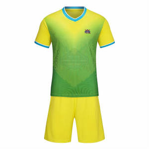 Uniforme de Fútbol para Adultos de Alta Calidad, Transpirable, de Manga Corta, Ligero, de Poliéster, Cómodo y Elegante - Product Image 1