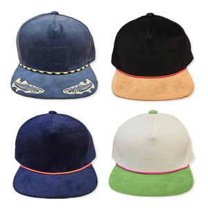 หมวกลายพราง5แผงหมวกมีโครงหมวก256ล่าสัตว์ลายพรางพร้อมเชือกพิมพ์โลโก้กลางแจ้งออกแบบได้ตามต้องการ - Product Image 2