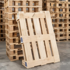 Venta al por mayor de palés de madera, precio económico, palés de madera de alta calidad, palés de madera para transporte - Product Image 3