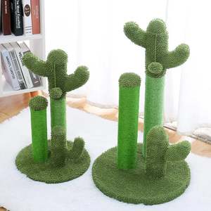 <b>Cactus</b>-Shaped Cat <b>Toy</b> Made of Sisal - Product Image 2