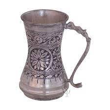 Tasses élégantes en corne antique avec une finition antique et une signification historique parfaites pour les intérieurs sur le thème rustique - Product Image 5