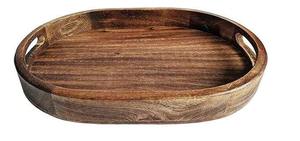 Bandejas de servicio de lujo personalizables con forma rectangular de madera de alta calidad para uso en fiestas caseras de Hotel - Product Image 2