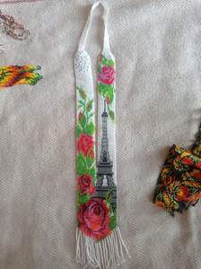 Conjunto de Joyería de Alta Calidad con Collar de Cuentas de Vidrio y Aretes, Gargantilla para Mujer, Regalo para Mujer - Product Image 2