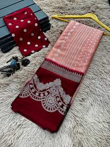 Pishwas sur mesure Saree fabriqué à la main motif complexe multi chatoyant blanc pour les fêtes de mariage traditionnel indien pakistanais - Product Image 5