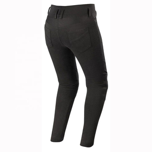 Motorcycle Women <b>Legging</b> Designed With Stretch Fabric Reinforced Knee Areas Comfortable Fit High Waistband Breathable Structure - Product Image 4