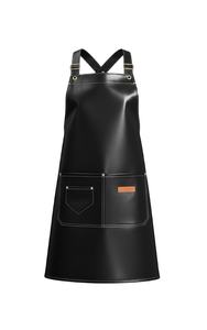 Delantal de Cuero Premium, Elegante y Duradero, Ajustable, para Profesionales de Salón, Barberos, Esteticistas, Uniformes de Restaurante y Bar - Product Image 5