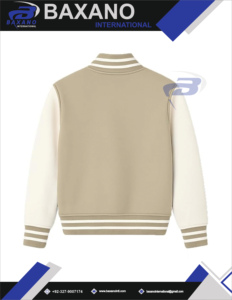 เสื้อแจ็คเก็ตวาร์ซิตี้ลายอนิเมะสำหรับผู้ชาย ผ้าคอตตอนผสม ทรงมาตรฐาน แขนยาว เหมาะสำหรับฤดูหนาว สีพื้น - Product Image 4