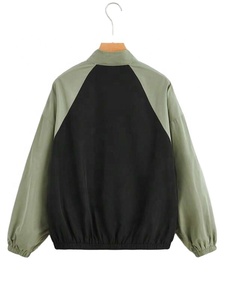 Venta caliente hombres transpirables primavera otoño deportes Stand Up Collar cremallera a prueba de viento chaqueta cortavientos para hombres - Product Image 2