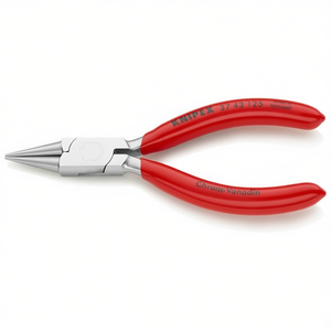 For Knipex Chrome-Plated Flat Nose Pliers Plastic-Coated Handles <b>Precision</b> Mechanics <b>Tool</b> for Bending Wire Loops Round - Product Image 2
