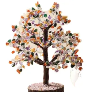 脉轮树 | 出售宝石树 | 风水树水晶装饰线水晶树来样定做Logo盒