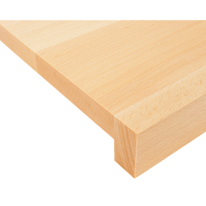 Tabla de Madera de Haya para Repostería 47x37 cm, Lijada, Sin Acabado, con Borde, para Amasar Pizza y Pasta, Venta al por Mayor, con Logotipo - Product Image 3