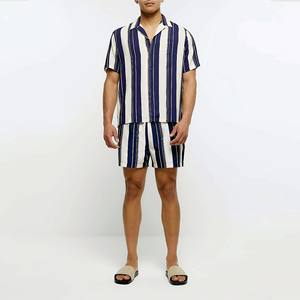 เสื้อแขนสั้นของผู้ชายเสื้อฮาวายชายหาดวันหยุดแบบลำลองตามสั่ง - Product Image 2