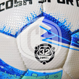 Ballon de football avec logo personnalisé, taille standard 5, avec impression de logo personnalisé, football d'entraînement par COSH SPORTS - Product Image 3