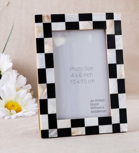 Latest Design MDF Board Photo <b>Frame</b> With Bone & Resin Design Home Office Room Decorative photo <b>frame</b> Households Item Best Price - Product Image 6