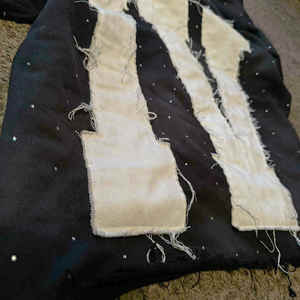 เสื้อฮู้ดแนวสตรีทผ้าฟลีซของผู้ชายผ้าฟลีซปักลายด้วยซิปสไตล์วินเทจซักได้ตามต้องการสำหรับฤดูหนาว - Product Image 4