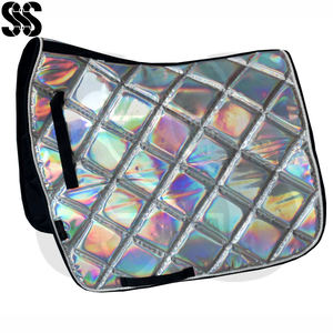 Nouvelles housses de selle de cheval de haute qualité, brillantes, avec sangles réglables, amortissantes, confortables, élégantes, pour toutes les saisons, durables - Product Image 3