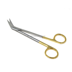 Tijeras Dentales Locklin Profesionales Manuales con Certificación CE, Dentadas Curvas de 16.5 cm, Instrumento Quirúrgico de Clase II, OEM Disponible - Product Image 6