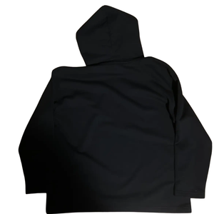 Sudadera con Capucha Negra Personalizada Extra Grande con Estampado de Personajes de Anime con Pedrería, Ropa Urbana Unisex, Sudadera de Algodón Grueso, Estilo Hip Hop, Otoño - Product Image 4