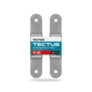 Bisagra de acero 3D Tectus TE 340, color F1, capacidad de 80 kg, DIN, izquierda/derecha, para puertas planas, llaveros de SIMONSWERK - Product Image 2