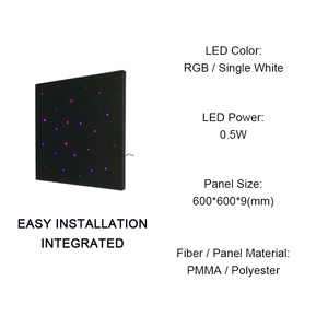 Pannello del soffitto in poliestere con luce stella del cielo stellato buona durata del Night Club - Product Image 2