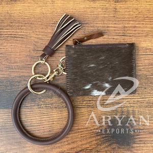 Genuine Leather Coin Purse Unisex Zipper <b>Pouch</b> Change Purse Key Pocket <b>Men</b> Women Card Holders Multifunctional Short Wallet - Product Image 1