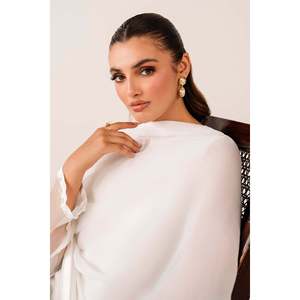 Ladies High Quality Solid <b>Chiffon</b> Hijab Dupatta for Summer Ethnic Modest Style - Product Image 4