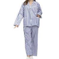 Pijamas de Bambú Elegantes y de Lujo para Mujer, Conjunto de Dos Piezas, Suaves, Transpirables y Cómodos, Ropa de Dormir y para Estar en Casa, con Logotipo Frontal, Venta al Por Mayor