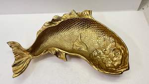 Tazón de mesa de decoración de mesa de Metal de Color dorado para el hogar, Hotel y cocina, diseño de hojas, bandeja de Metal para mesa, forma personalizada - Product Image 6