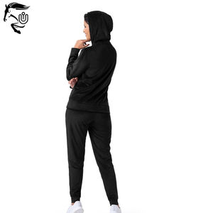 2025 Custom High Quality Latest Streetwear Tracksuit Women's Casual <b>Velour</b> Tracksuit Winter Zip-Up <b>Hoodie</b> Breathable - Product Image 2