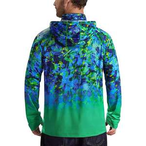 Rash Guard à manches longues en polyester 100% de conception personnalisée pour hommes, nouvelle combinaison de pêche respirante de haute qualité - Product Image 5