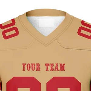 Maillot de football américain sublimé professionnel / Maillot de football américain imprimé sur mesure de dernière qualité - Product Image 3