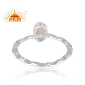 แหวนพลอยโอปอลจากเอธิโอเปียนสีเงินสเตอร์ลิงตามธรรมชาติเครื่องประดับออกแบบได้ตามต้องการของขวัญสำหรับผู้หญิงสำหรับเธอ - Product Image 2