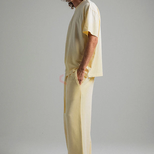 Venta al por mayor de los hombres de gran tamaño de la camiseta impresa Digital de algodón gráfico personalizado DTG patrón Streetwear de alta calidad camiseta en blanco - Product Image 3