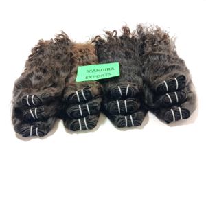 Vente en gros d'extensions de cheveux humains vierges du temple cambodgien tressage naturel fournisseur de cuticules alignées ondulées crépues vague profonde lâche - Product Image 3