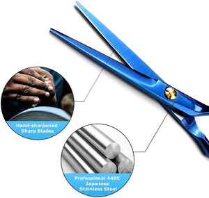 ชุดกรรไกรตัดขนสัตว์เลี้ยง2ชิ้นชุดกรรไกรสแตนเลส - Product Image 5