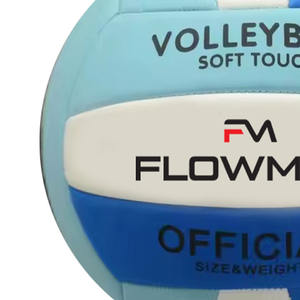Flowmax nuevo Material tamaño 5 llegada EVA playa máquina cosida pelota de voleibol - Product Image 4