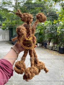 Corde à mâcher en fibre de coco pour jouet pour animaux de compagnie, corde en fibre de coco pour jouet pour chien, jouet pour chien en forme de boule de coco - Product Image 3
