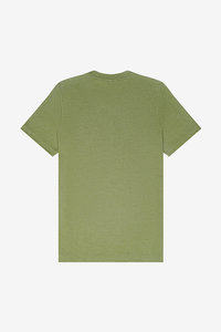 Camiseta lisa de manga corta con cuello redondo para hombre, camiseta verde oliva, camisetas de algodón de manga corta con estampado de ajuste Regular para niño - Product Image 2