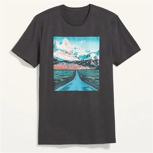 <b>High</b> Quality Wholesale Mens <b>Tshirt</b> With Custom Design 100% Cotton <b>Tshirt</b> Printing Plus Size t Shirt Men's T-shirt for Men - Product Image 3