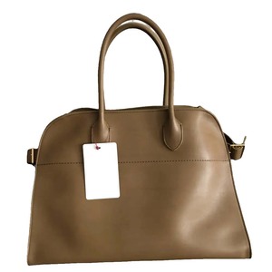 Luxury Cowhide Leather Women's <b>Handbag</b> with Custom Zipper Closure and Panelled Design Featuring Two Portable Handles-<b>Big</b> Size - Product Image 5