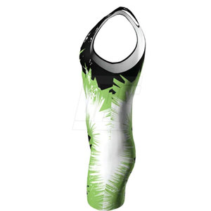 เสื้อกล้ามมวยปล้ำโพลีเอสเตอร์100% สั่งทำได้เสื้อกล้ามมวยปล้ำไซส์ใหญ่บริการออกแบบใหม่ - Product Image 4