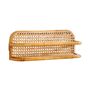 Étagère murale d'angle en rotin bohème unique en gros, meubles de maison, décoration murale, prix intéressant en provenance du Vietnam - Product Image 4