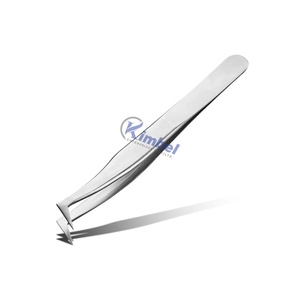 Professional Stainless Steel Lash Tweezers Pro Curved Volume Fiber <b>Tip</b> Tweezers Customized - Product Image 2