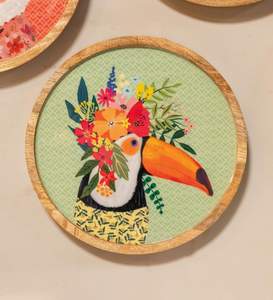 ถาดเสิร์ฟกาแฟในบ้านและร้านอาหารพร้อมที่จับโลหะเครื่องใช้บนโต๊ะอาหารในงานแต่งงานทำจากไม้และของวางกลางโต๊ะ - Product Image 3