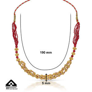 Collier Thushi en or jaune Satyam pour femmes - Bijoux de collection culturelle - Product Image 5