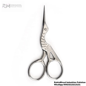 Vente chaude En Acier Inoxydable Petits Ciseaux De Couture Vintage Cils Sourcils Coupe Maquillage Mini Broderie Ciseaux Extra Sharp - Product Image 5